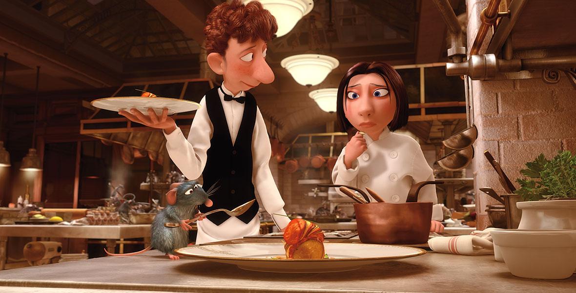 A person enjoying a Ratatouille Roti in a casual setting.