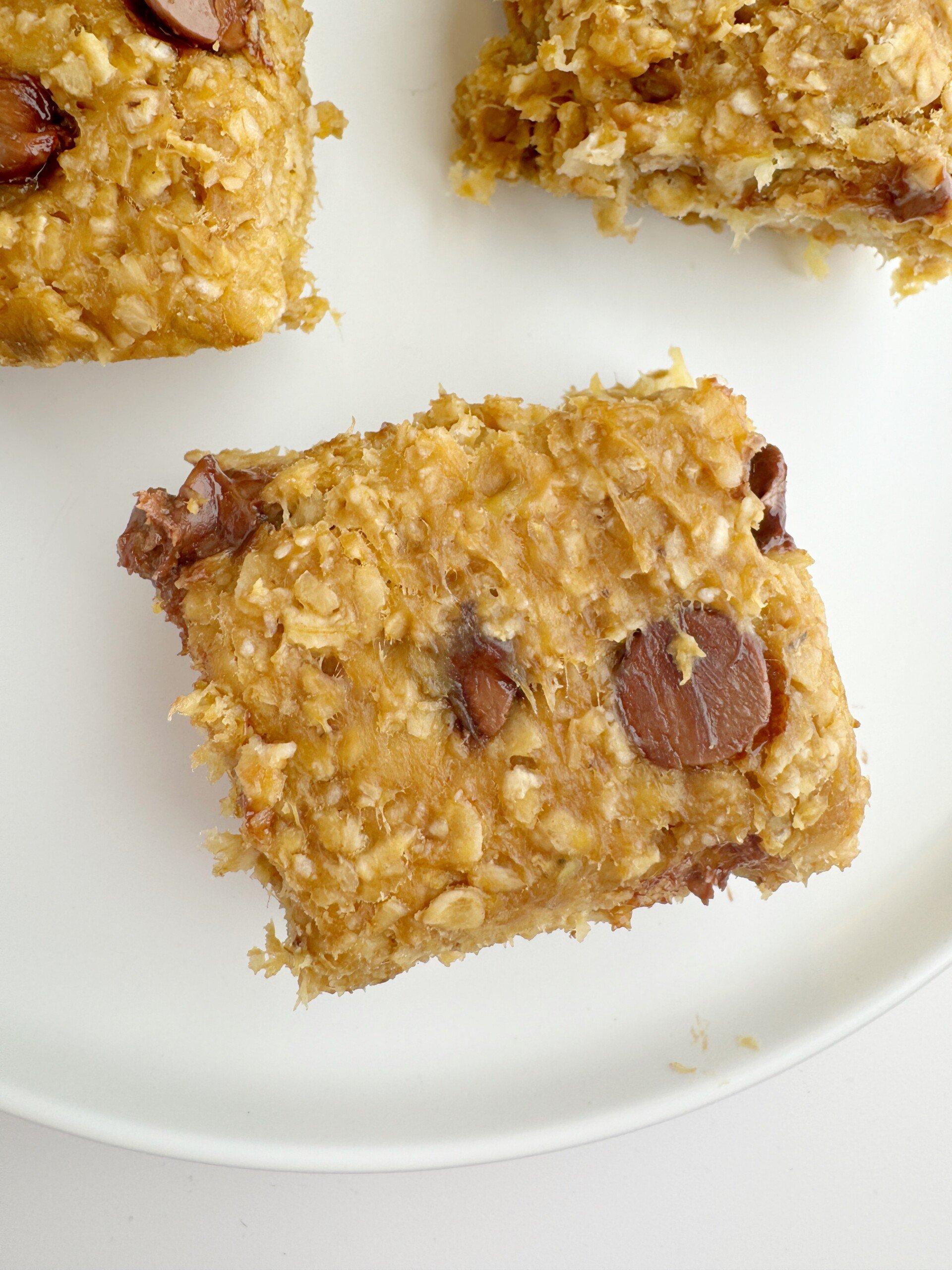 A family enjoying banana bars
